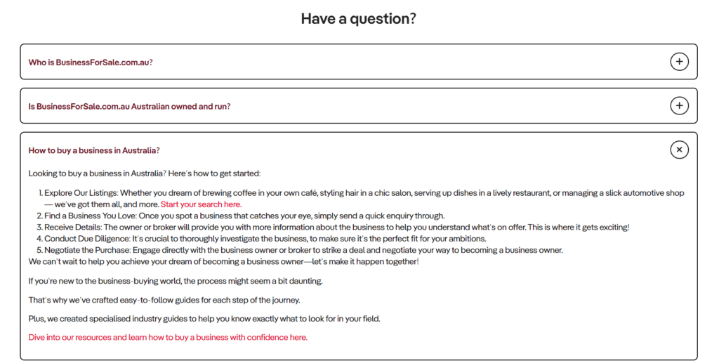 customer journey mapping - Consideration stage example